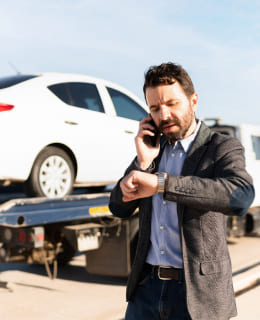 Abschleppen vom Auto